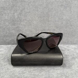 MOSCOT Victoria Sunglasses Black 55-16-145 Chunky Cat Eye NYC Sun Glasses